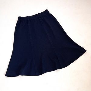 ST. JOHN COLLECTION knit godet skirt